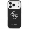 Capa Guess Grained Big 4G Classic Logo para Apple iPhone 17 Pro, Preto