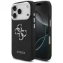 Capa Guess Grained Big 4G Classic Logo para Apple iPhone 17 Pro, Preto