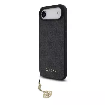Guess 4G Charms Collection MagSafe Capa para iPhone 14 Pro - preto