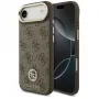 Capa MagSafe Guess 4G Strass Logo para iPhone Air (castanha)