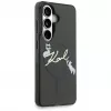 Capa Karl Lagerfeld IML KC Script MagSafe para Samsung Galaxy S26, preto