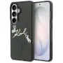 Capa Karl Lagerfeld IML KC Script MagSafe para Samsung Galaxy S26, preto