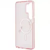 Capa MagSafe KARL LAGERFELD IML KC Script para Samsung Galaxy S26 Ultra, rosa
