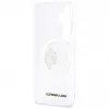 Capa MagSafe KARL LAGERFELD IML Peekaboo Choupette para Samsung Galaxy S26, transparente