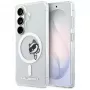 Capa MagSafe KARL LAGERFELD IML Peekaboo Choupette para Samsung Galaxy S26, transparente