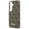 Capa MagSafe Guess 4G Script para Samsung Galaxy S26 (castanha)