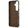 Capa MagSafe Guess 4G Script para Samsung Galaxy S26 (castanha)