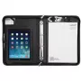 WEDO Organizador ELEGANCE - estojo com fecho para tablet - pele sintética, nylon texturizado - preto - 10,5