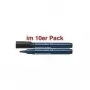 Schneider Maxx 130 Marcador permanente preto 1,0 - 3,0 mm, pack de 10