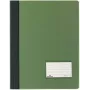 DURABLE DURALUX Ficheiro de relatório, DIN A4, verde translúcido, extra largo, PVC, 25 unid. (2680-05)