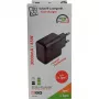 2GO Carregador de parede ACV 100-240V 2x USB-C 3000mA Preto (797386)