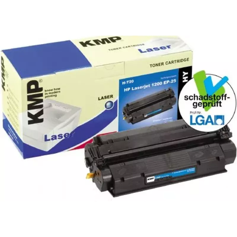 Cartucho de toner compatível KMP LaserPrint preto para HP LaserJet 1000, 1200, 3320 MFP (1105,HY00)