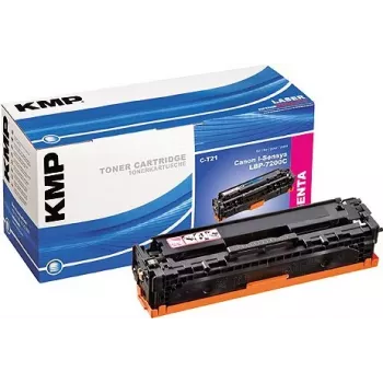 Cartucho de toner KMP C-T21 - magenta - compatível - substitui Canon 718 - 2900 páginas - para Canon Color Imageclass LBP-7660, MF-8380, I-Sensys LBP-7200C, 7200CDN, 7200CN, MF-8330CDN, 8350CDN