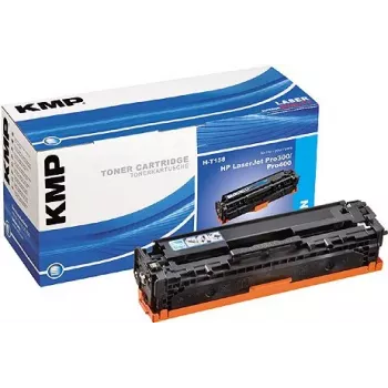 Cartucho de toner KMP H-T158 (substitui HP CE411A) - ciano - 3400 páginas - para HP LaserJet Pro 300, Pro 400