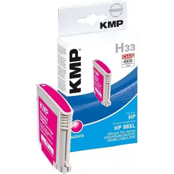 KMP H33 - 17 ml - magenta - compatível - tinteiro (alternativa a HP 88) - para HP Officejet Pro K550