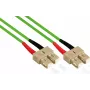 Cabo de patch de fibra ótica GoodConnections LW-810SC5 10 m OM5 SC/SC verde