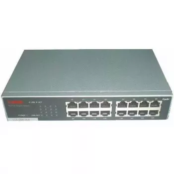 Longshine LCS-GS8116-B switch Gigabit Ethernet 16 portas não gerido