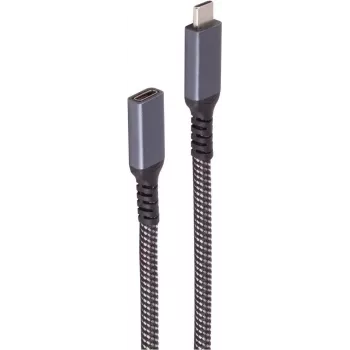 ShiverPeaks BS14-74006 Cabo USB 3.2 Gen 2 USB-C para USB-C 1,5 m preto/branco