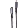 ShiverPeaks BS14-74006 Cabo USB 3.2 Gen 2 USB-C para USB-C 1,5 m preto/branco