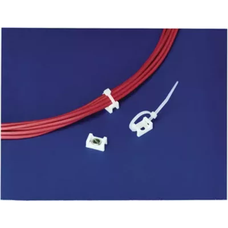 HellermannTyton KR 8-G5 Clip para cabos branco 100 unid.