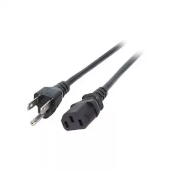 EFB ACCS Cabo de alimentação EUA/NEMA-C13 preto 1,8 m 3SJT AWG14x3C