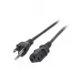 EFB ACCS Cabo de alimentação EUA/NEMA-C13 preto 1,8 m 3SJT AWG14x3C