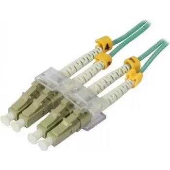 SYNERGY21 S216742 cabo de patch de fibra ótica 7,5 m OM3 LC duplex para LC duplex azul