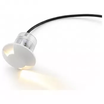 SYNERGY21 Foco de chão LED de encastrar ARGOS Segmento redondo 2 IP67 branco quente - branco