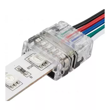 Synergy 21 Conector Easy Connect Fita-para-Fio 12mm RGB-W para Fita LED FLEX