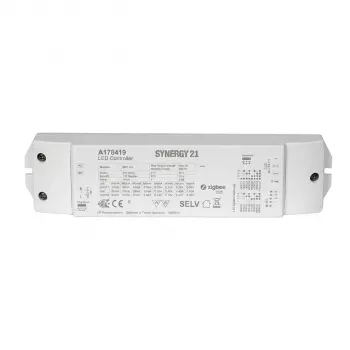 Synergy 21 Controlador LED EOS 10 ZigBee CC Controlador + Fonte de Alimentação 2 Canais 50W CCT