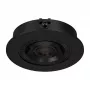 SYNERGY21 Foco LED de encastrar no teto Helios preto redondo branco quente 5W 400lm