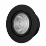SYNERGY21 Foco LED de encastrar no teto Helios preto - redondo + orientável - branco neutro