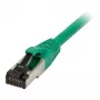 Synergy21 Cabo de Patch RJ45, CAT8.1 2000MHz, 1,0m, Verde, S-STP (S/FTP), TPE/LSZH (SuperFlex), AWG26