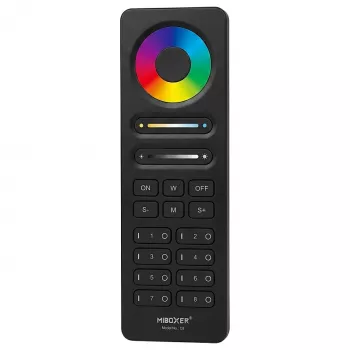 Miboxer Synergy 21 Comando LED 2,4GHz 8 zonas RGB+CCT preto (C8-B)