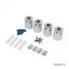 Synergy 21 Kit de moldura de montagem em superfície cilíndrica para painel LED para painéis V1 e V2 branco