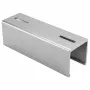 Synergy 21 Conector reto ALU052 para perfil U LED - prateado