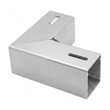 Synergy 21 Conector de canto 90° ALU052 para perfil U LED branco