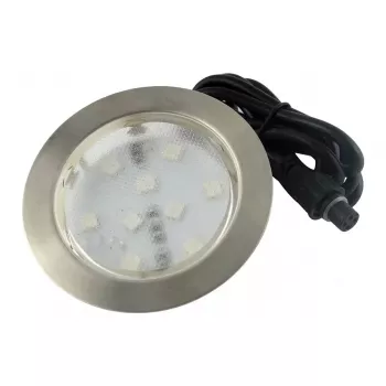 SYNERGY21 Foco LED de encastrar no chão ARGOS redondo RGB IP67 3W 100lm 30° aço inoxidável