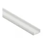 Synergy 21 LED Perfil em U ALU084 Difusor Opal PMMA Cobertura 2000mm