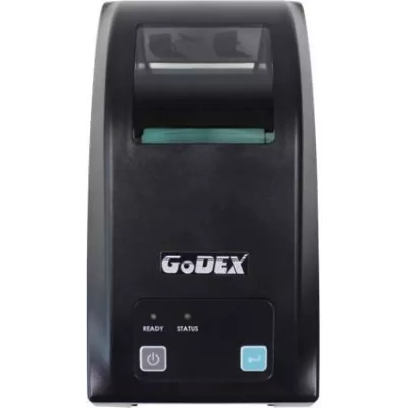 Impressora de etiquetas térmica direta GODEX DT200 - 203 dpi, largura de impressão 54mm, USB/RS-232/Ethernet