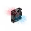 Ventoinha axial Delock 12 V DC, 35 x 35 x 10 mm preta
