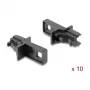 Proteção contra pó DELOCK para conector fêmea E2000 simplex, 10 unid., preto