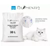 Diamentiq Micro Crystals Areia de silicone para gatos aglomerante, 30 l