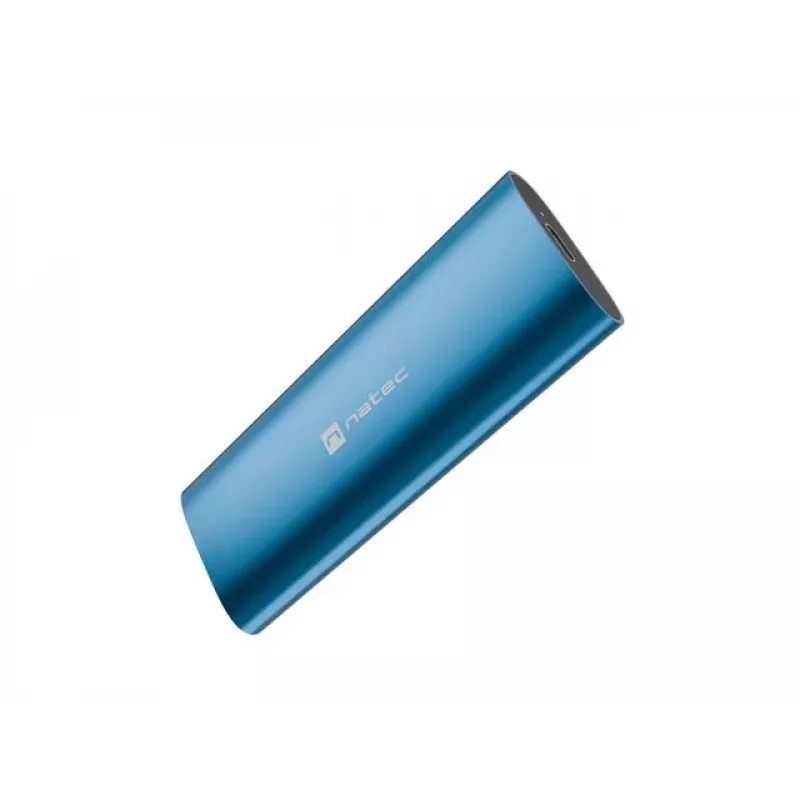 NATEC RHINO M.2 NVMe Lite caixa externa para SSD USB-C 3.2 Gen 2 Horizon Blue