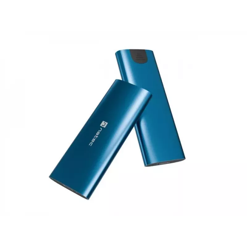 NATEC RHINO M.2 NVMe Lite caixa externa para SSD USB-C 3.2 Gen 2 Horizon Blue