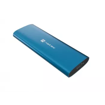 NATEC RHINO M.2 NVMe Lite caixa externa para SSD USB-C 3.2 Gen 2 Horizon Blue