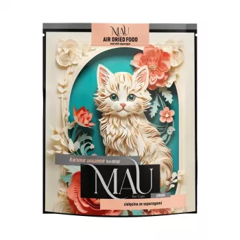 DNT MAU vitela com espargos - comida seca para gatinhos 700g