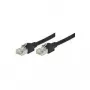 Cabo de rede S/UTP Cat5e Tecline - 3m - ficha RJ45 para ficha RJ45 - preto (71903S)