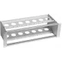 EFB Elektronik Subrack 19 polegadas 3U 84TE, 227mm de profundidade, divisão 1TE, alumínio natural