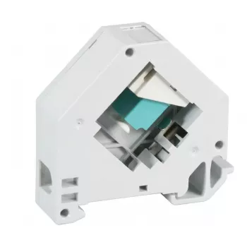 EFB FTTH Adaptador LC Singlemode para calha DIN, 2 portas, Cinzento